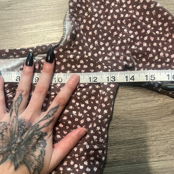 Aeropostale boho floral crop top - Picture 4 of 6